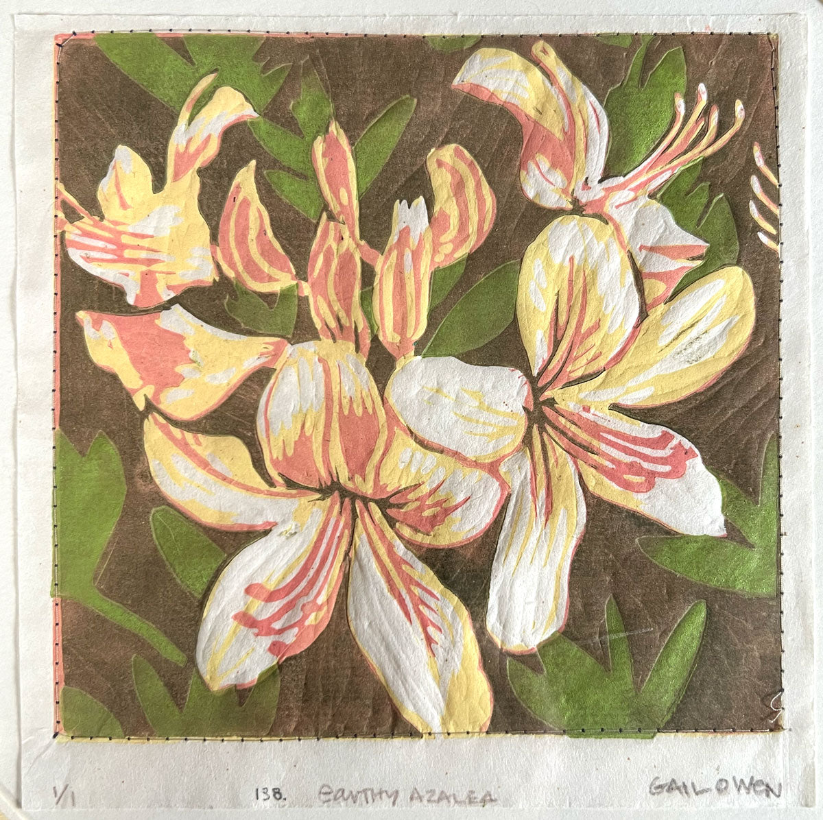 45. Single Sewn Azalea