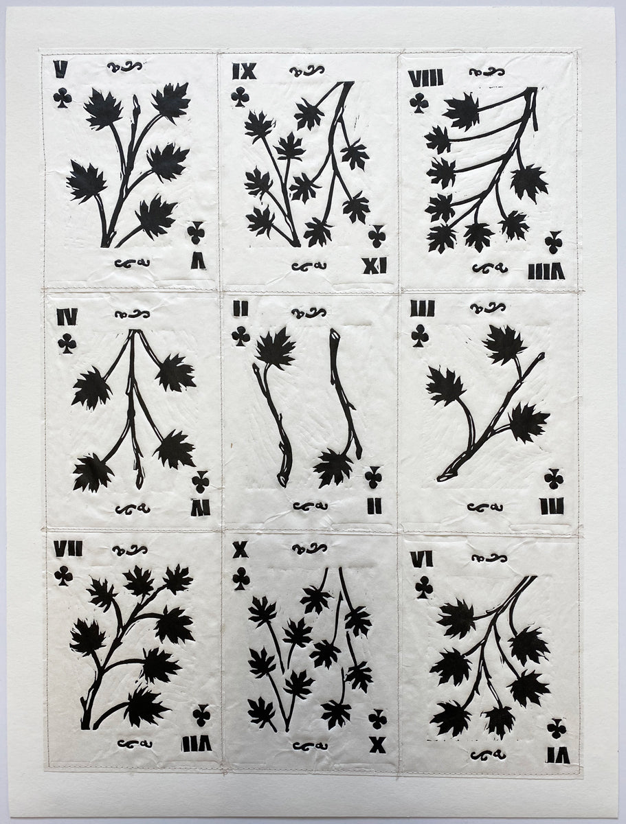 101. Original Sewn Card Deck: Maple Leaf Clubs